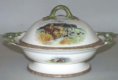 Vegetable Dish with cover c1930s